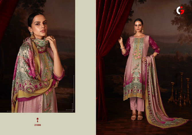 Gull Jee Dilkhush Pashmina Printed Salwar Kameez Catalog